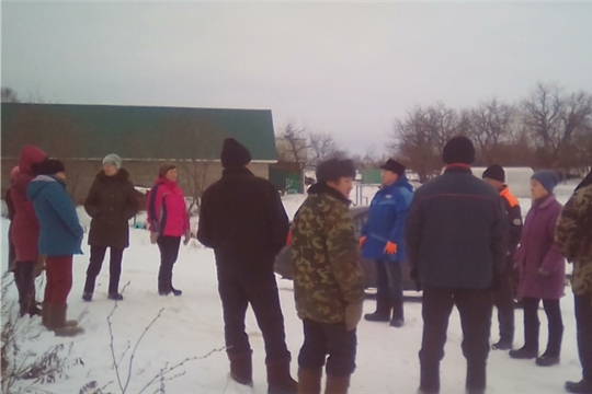 Сход граждан на церковной стороне села Челкасы