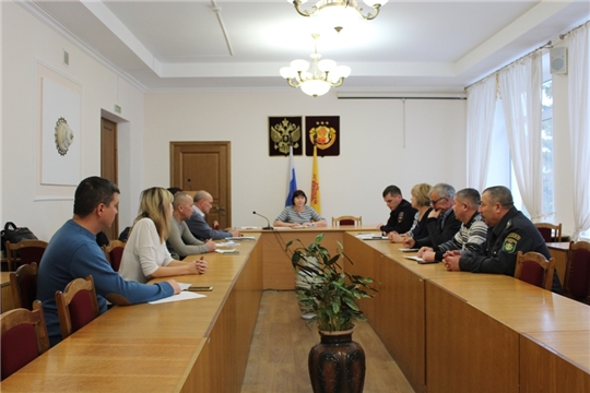 Очередное заседание комиссии по безопасности дорожного движения в Урмарском районе