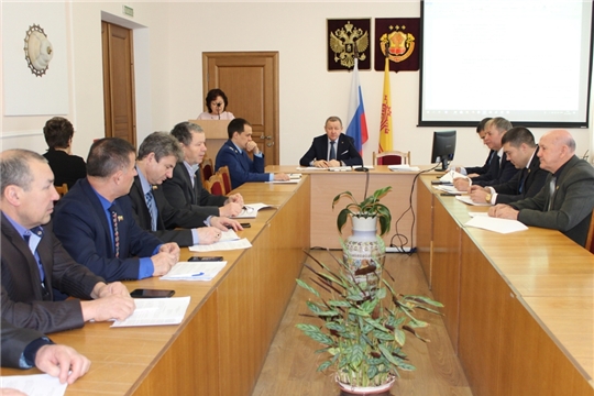 Состоялось сорок  четвертое  заседание Урмарского районного Собрания депутатов шестого  созыва