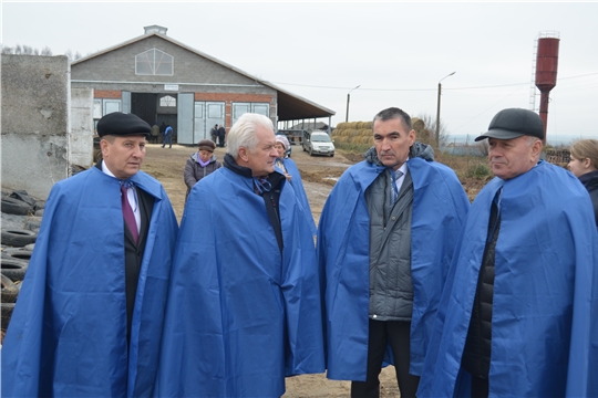 Руководитель Госветслужбы Чувашии С.И.Скворцов посетил Мариинско-Посадский район