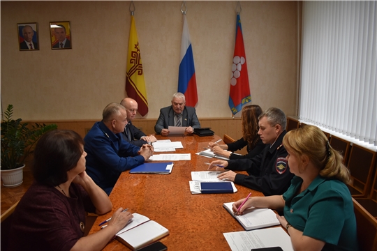 Заседание Совета по противодействию коррупции Ядринского района Чувашской Республики