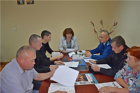 Очередное заседание антинаркотической комиссии Ядринского района: «Мак-2019»
