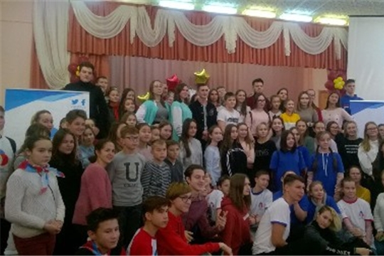Актив РДШ МБОУ «Гимназия №1» г.Ядрин вновь на «Образовательном воскресенье»