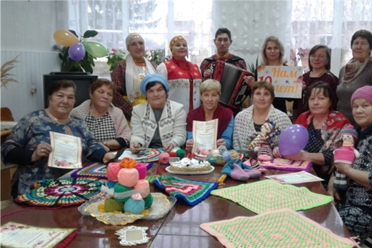 Яншихово-Норвашский женский клуб рукодельниц «Тĕпел» отметил свой 10-летний юбилей