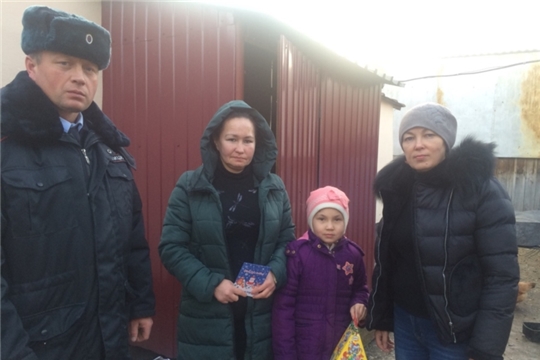 Турмышское сельское поселение приняло участие в акции "Полицейский Дед Мороз"
