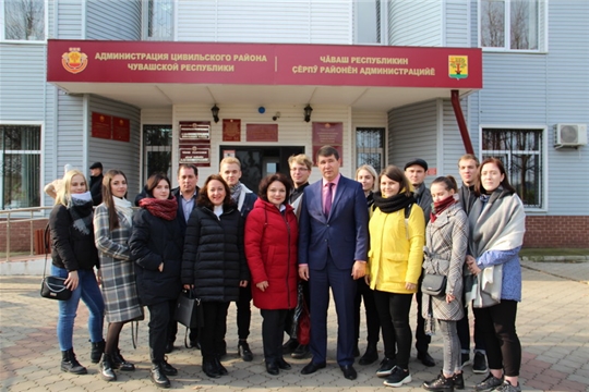 Цивильский район посетили  московские студенты и преподаватели