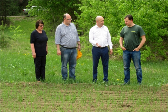 Рабочий визит министра сельского хозяйства Артамонова С.Г. в Алатырский район