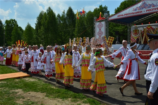 Открытие Дня Республики в Алатырском районе