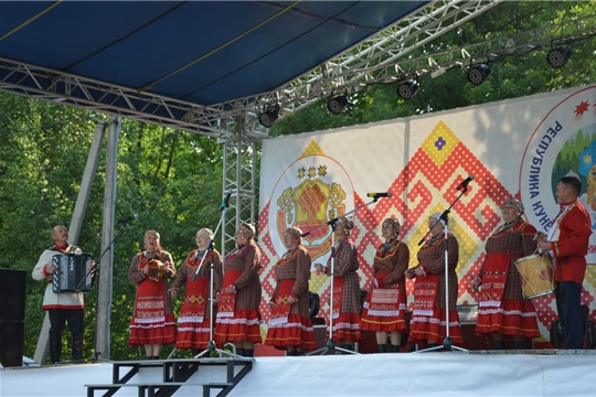 В Алатырском районе прошел 60-й Праздник Песни, Труда и Спорта «Акатуй-2019»