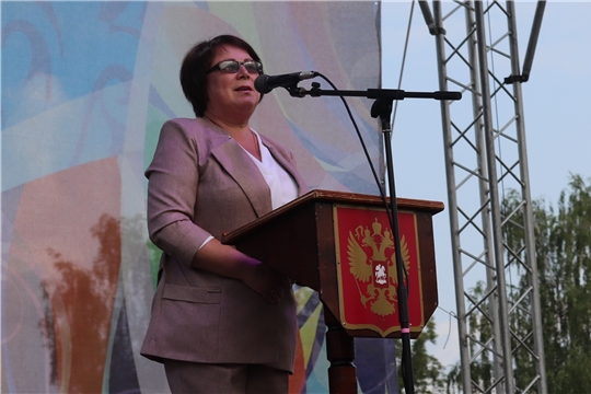 Глава администрации Алатырского района Нина Ивановна Шпилевая приняла участие в праздновании 467-й годовщины основания Алатыря