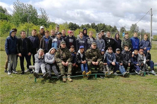 Подростки Алатырского района побывали в палаточном лагере Чебоксарского аэроклуба