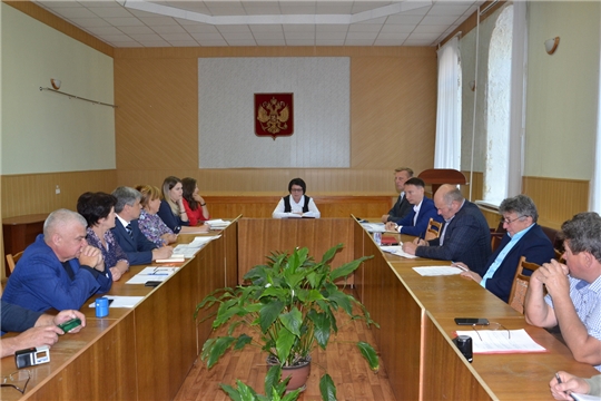 В администрации Алатырского района состоялось совещание с главами сельских поселений