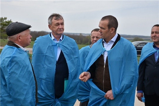 Михаил Игнатьев с рабочим визитом посетил Аликовский район