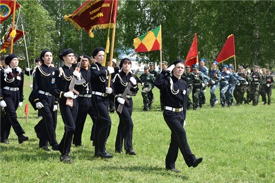 В Аликовском районе начались 51-ые районные финальные игры юнармейского движения «Зарница» и «Орленок»
