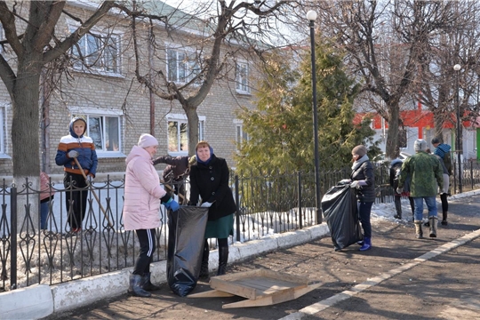 Первый весенний субботник