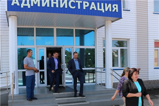В здании администрации Батыревского района проведена учебная тренировка