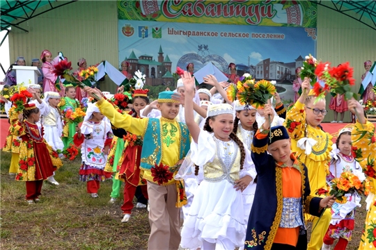 "Сабантуй" в с.Шыгырдан