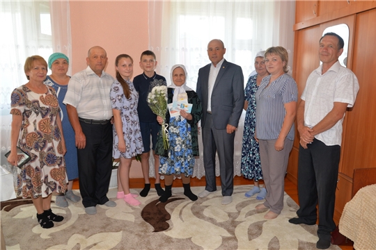 90-летие отмечает  жительница д. Кзыл Чишма, ветеран труда, труженица тыла Марфуга Насртдиновна Ибрагимова