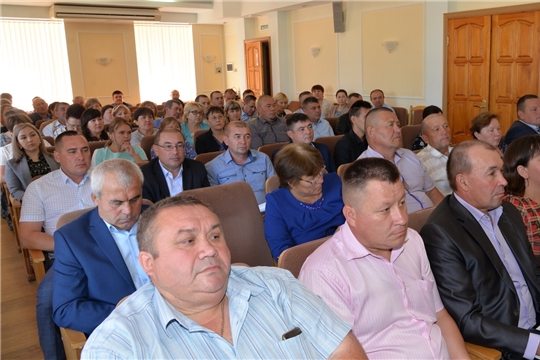 Расширенное совещание в Батыревском районе