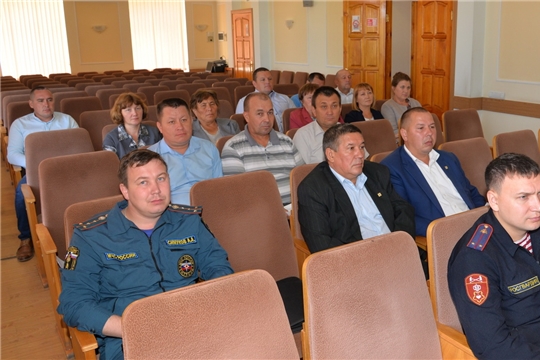Заседание антитеррористической комиссии Батыревского района