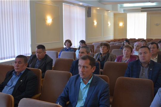 Заседание Совета по делам национальностей Батыревского района