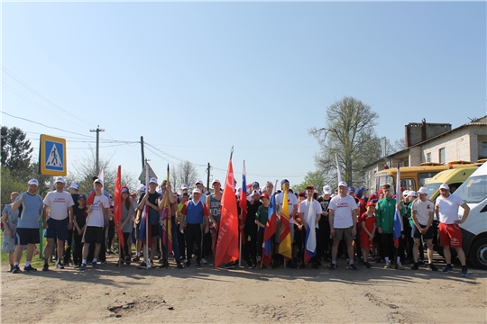 В честь Дня Победы в Чебоксарском районе прошла масса спортивных мероприятий