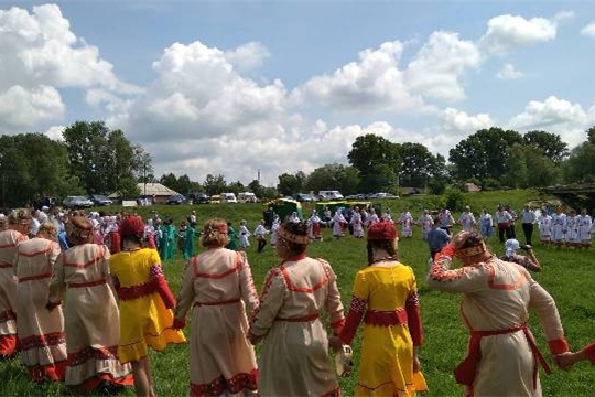 На фестивале чувашской народной песни