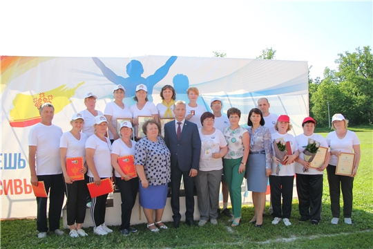 В Чебоксарском районе отметили День социального работника, районной акцией «10 тысяч шагов к жизни»