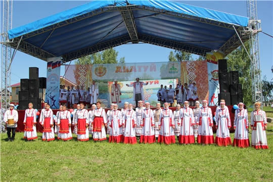 В Чебоксарском районе отметили праздник песни, труда и спорта «Акатуй-2019»