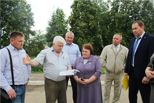 Председатель Государственного Совета Чувашской Республики посетила с рабочим визитом «Ишлейскую СОШ»
