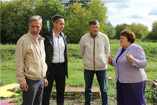 Председатель Государственного Совета Чувашской Республики Альбина Егорова ознакомилась с ходом реализации национальных проектов в Чебоксарском районе