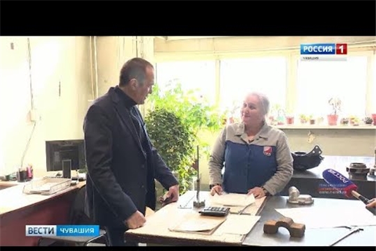 Глава Чувашии проверил, как повышают производительность труда на предприятиях республики