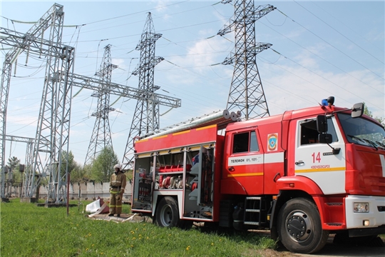На Чебоксарской ГЭС (ПАО «РусГидро») прошли комплексные пожарно-тактические учения