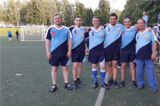 Коллектив Минэкономразвития Чувашии принял участие в соревнованиях по мини-футболу