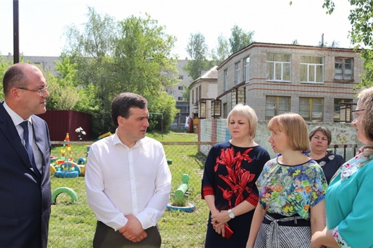 В ходе рабочей поездки в Алатыре побывал Председатель Кабинета Министров Чувашской Республики И.Б. Моторин
