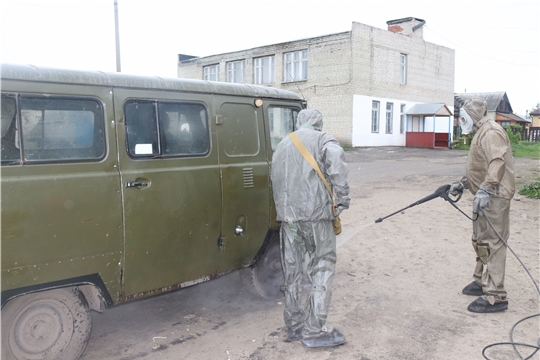 Командно-штабная тренировка в Алатыре. Осмотр действий состава по элементам.