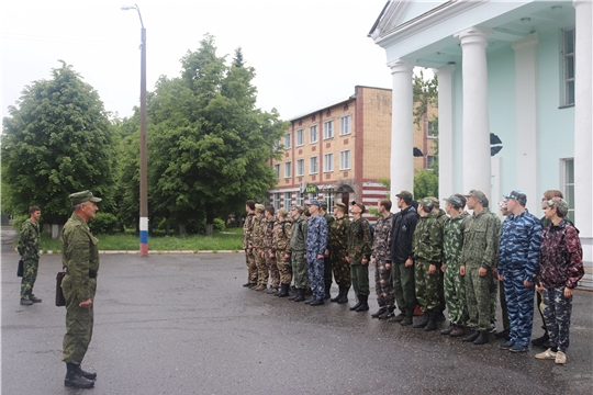 В Алатыре дан старт пятидневным учебно-полевым сборам