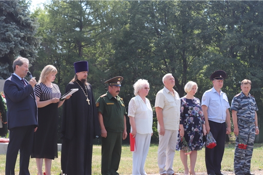 Митинг, посвящённый Дню памяти и скорби в Алатыре