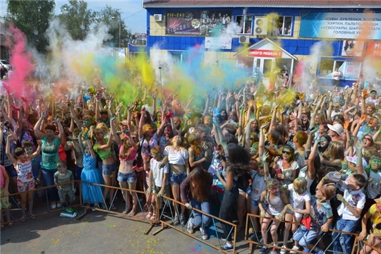 В Алатыре пройдёт традиционный «Фестиваль красок»