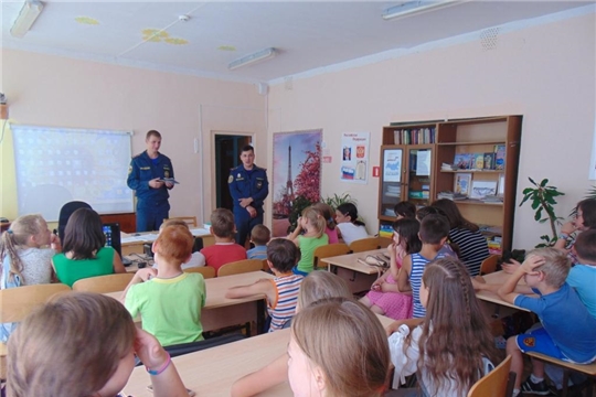 В БУ «Алатырский социально-реабилитационный центр для несовершеннолетних» уделяется большое внимание противопожарной безопасности