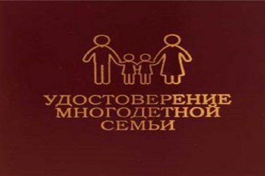 В отделе социальной защиты населения города Алатыря и Алатырского района продолжается выдача удостоверений многодетным семьям