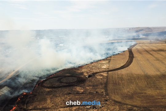 В пожароопасный сезон костры в Чебоксарах запрещены
