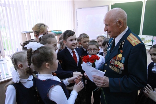 В Чебоксарских школах прошел Единый Урок Победы