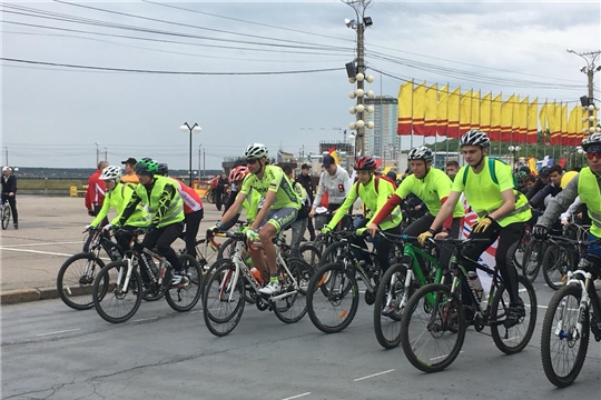 В последнее воскресенье мая Чебоксары присоединились к Всероссийскому дню велопарада