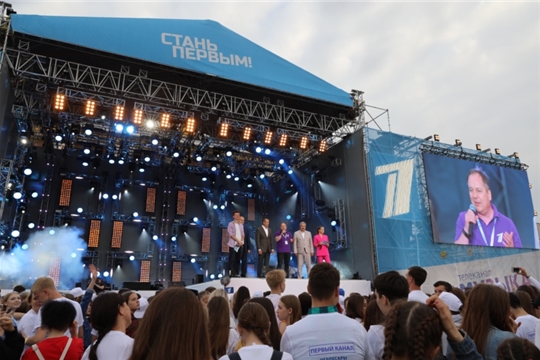 Акция «СТАНЬ ПЕРВЫМ!» в Чебоксарах собрала 55,6 тысяч взрослых и малышей