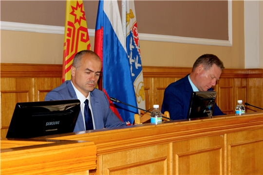 Планерка в администрации города Чебоксары 01.07.2019. Телекомпания ЮТВ