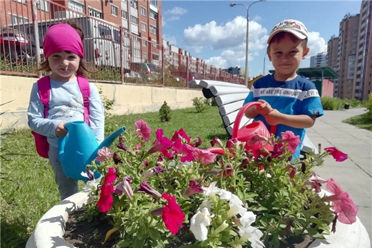 К 550-летию Чебоксар столичные детские сады активно реализуют дизайнерские ландшафтные находки