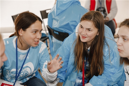 Молодежь Чебоксар приняла участие в международной смене Волонтеров Победы