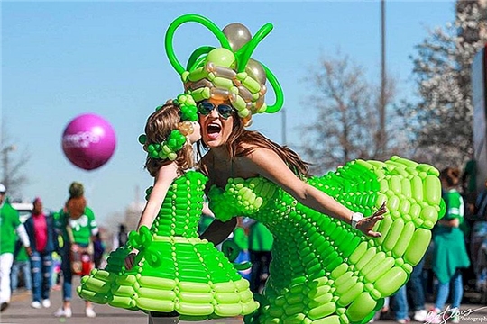 Чебоксарам – 550: объявлен творческий конкурс дизайна из воздушных шаров «Фееричный парад»