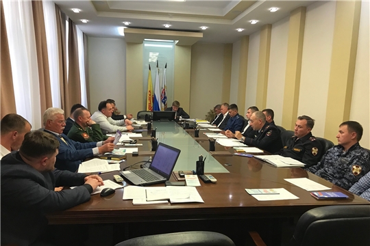 В Чебоксарах прошло заседание антитеррористической комиссии  города